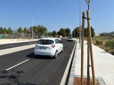 Abierta la nueva avenida Calp llamada Felipe VI