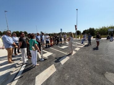 Inauguración de la nueva avenida Calp llamada Felipe VI
