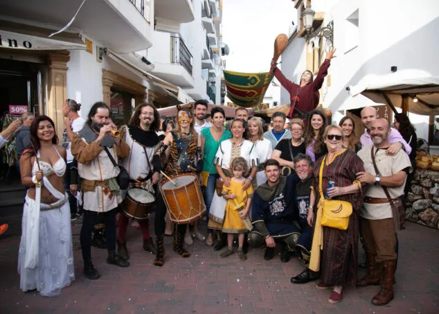 Imagen: Inauguración del Mercado Andalusí de Moraira en el año 2018