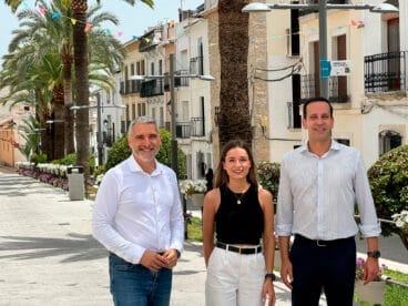 José Manuel Camarero, Virginia Pérez y Arturo Poquet