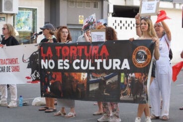 Manifestación antitaurina en Ondara en junio 2025 10