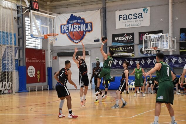 Imagen: Partido de ida en Peñíscola del CB Ifach Calpe