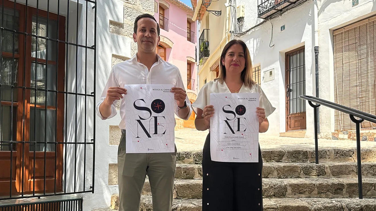 Presentación del segundo Festival SONE en Benissa
