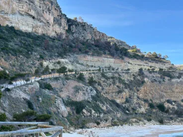 Rampa de la cala del Moraig de Benitatxell desde el mirador