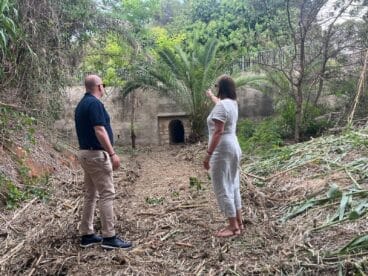 Teulada Moraira concluye los trabajos de limpieza del Barranco del Portet