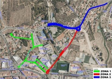 Trabajos de reasfaltado en las calles de Calp