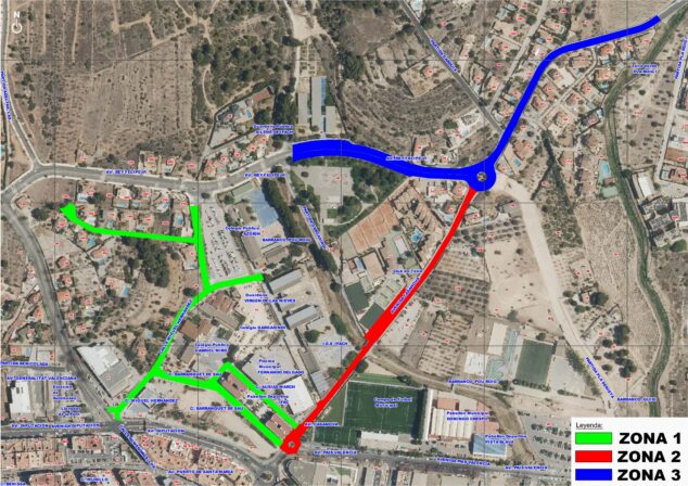 Calp reasfaltará las tres zonas escolares 1 Imagen: Trabajos de reasfaltado en las calles de Calp