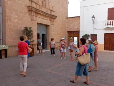 Actividad de las jornadas de accesibilidad universal en Benitatxell