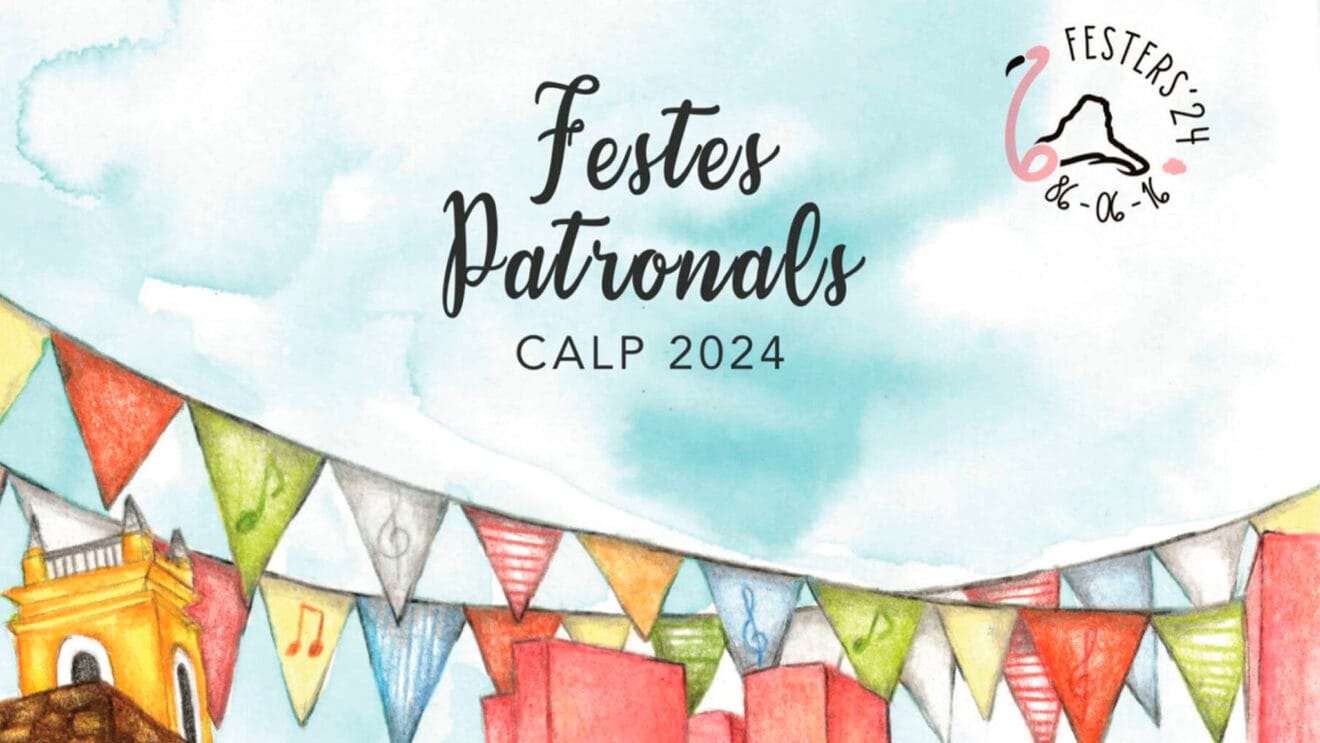 Cartel de las fiestas patronales de Calp del 2024