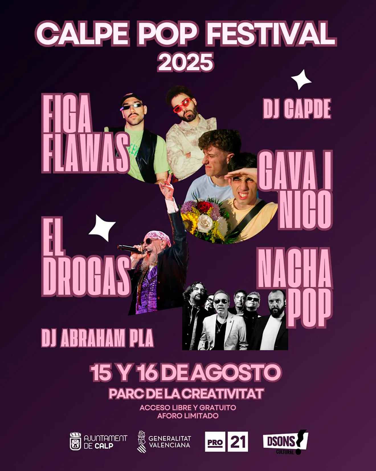 Cartel del Calpe Pop Festival 2025