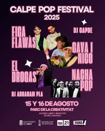 Cartel del Calpe Pop Festival 2025
