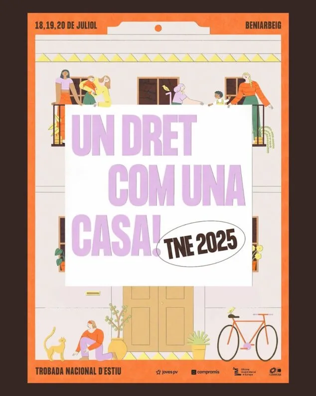 Imagen: Cartel del encuentro de Joves PV