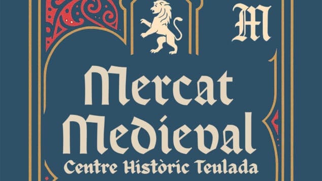 cartel del mercado medieval de teulada moraira en 2025