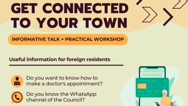charla taller conectate a tu pueblo para residentes extranjeros en benitatxell ingles
