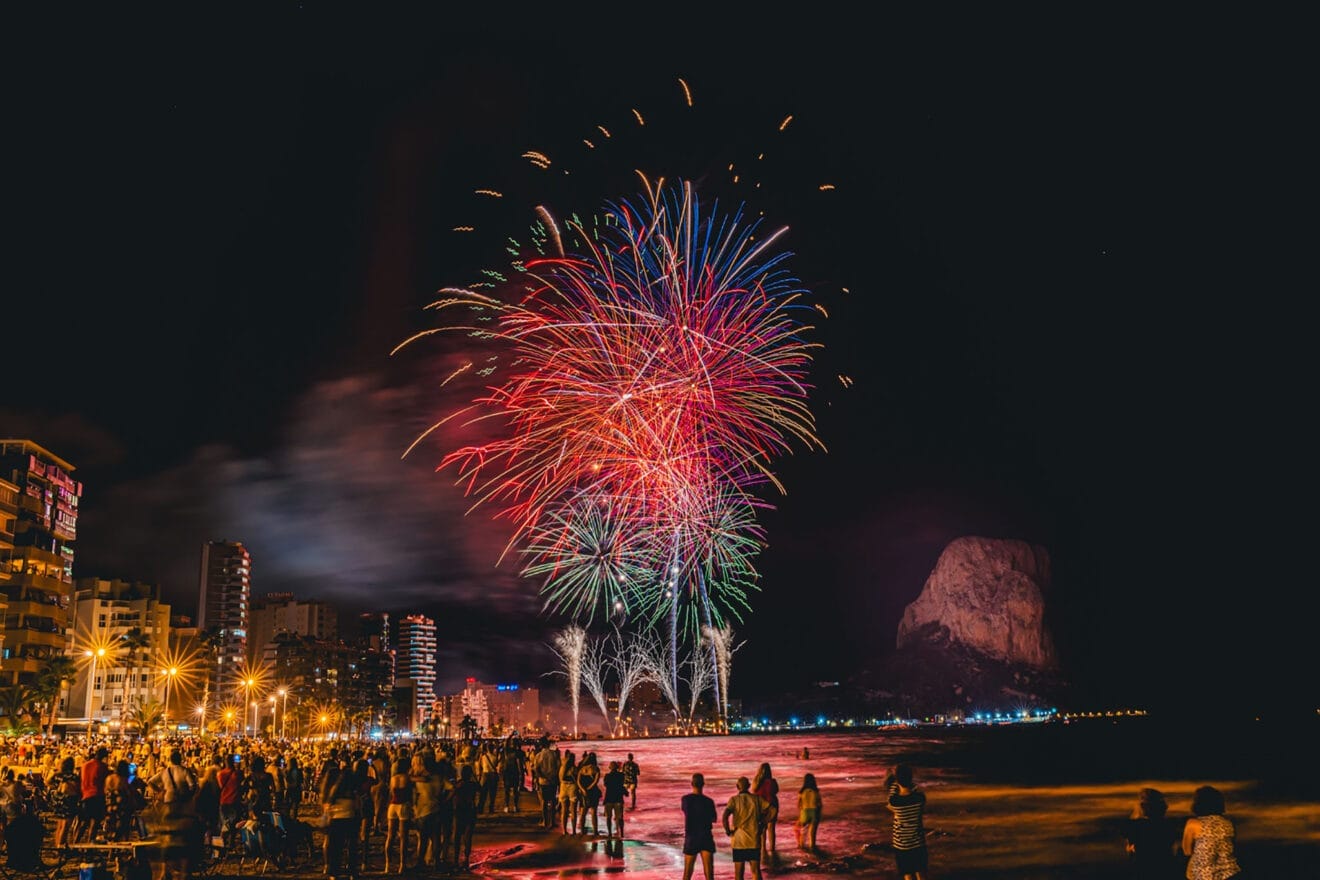 Focs artificials de les festes patronals de Calp
