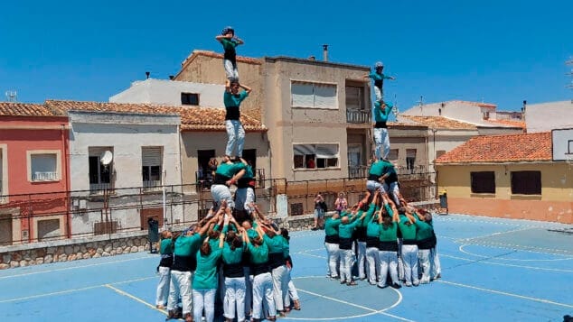 Imagen: La Muixeranga de la Marina Alta en Pedreguer