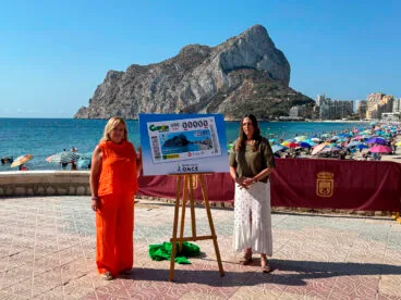 La Playa de la Fossa de Calp protagoniza el nuevo cupón de la ONCE
