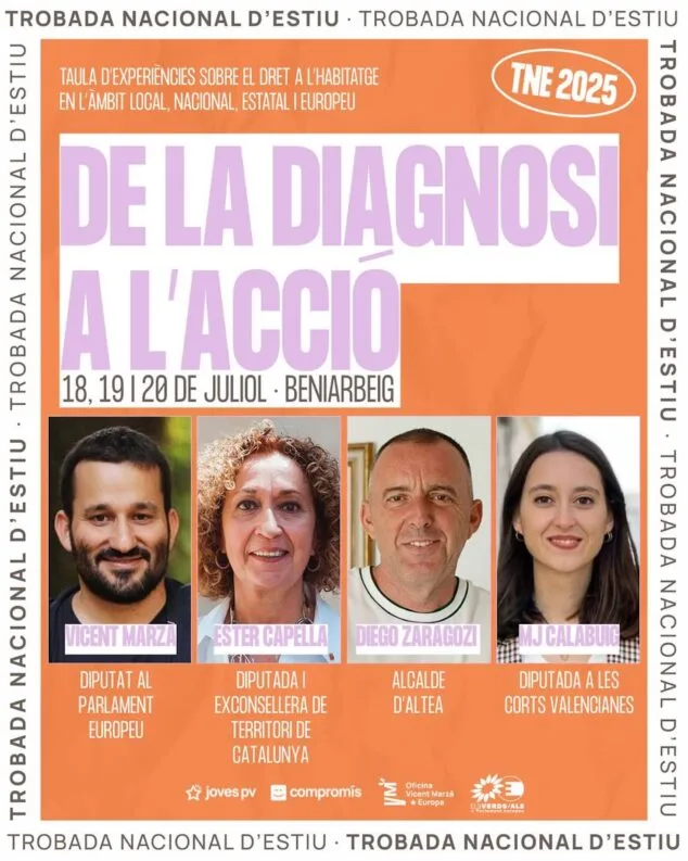 Imagen: Mesa redonda en Beniarbeig