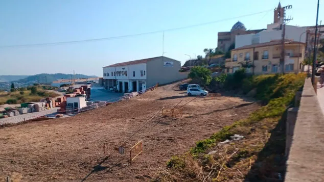 novo estacionamento em Benitatxell