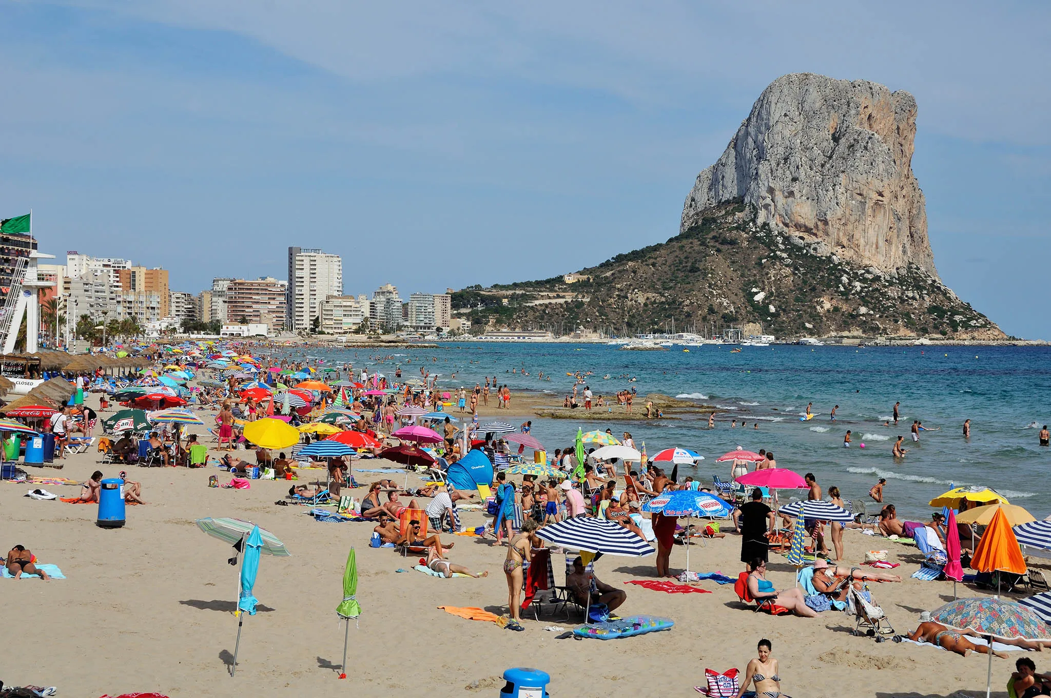 playa arenal bol de calp
