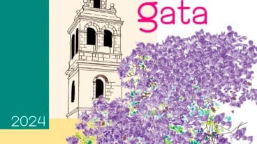Portada de las fiestas patronales de Gata de Gorgos en 2024