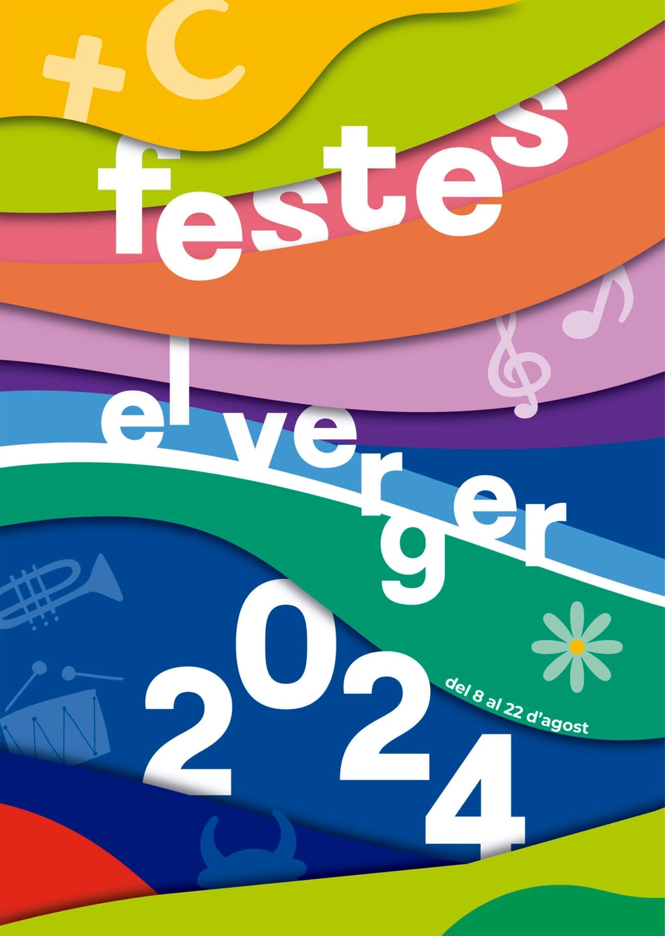Portada del libro de fiestas patronales de El Verger de 2024