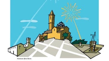 Portada del libro de fiestas patronales en honor a Santa María Magdalena de Benitatxell en 2024