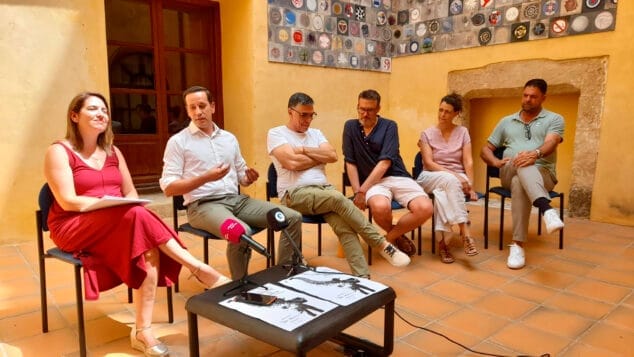 Bild: Präsentation von „Benissa en corto“ im Andrés- und Pere-Bigot-Palast in Benissa.