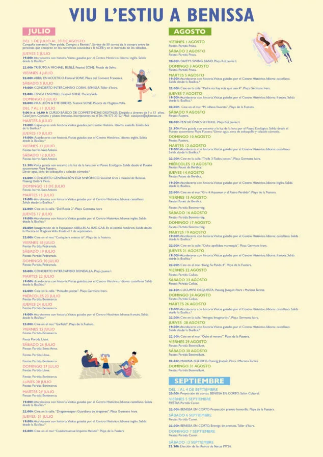programacion completa de viu lestiu 2025 a benissa