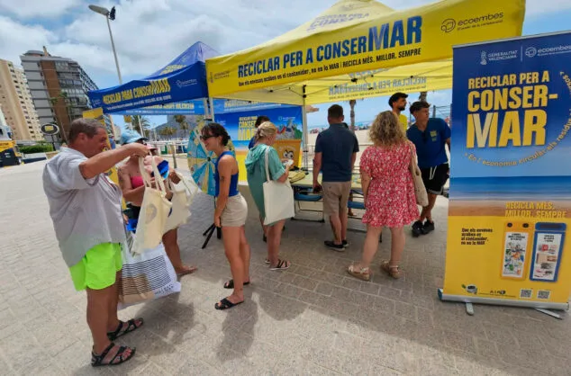 reciclar para consermar en calp