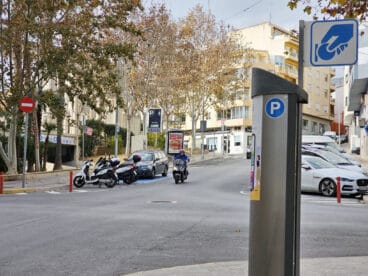 sistema de pago de aparcamiento regulado en calp