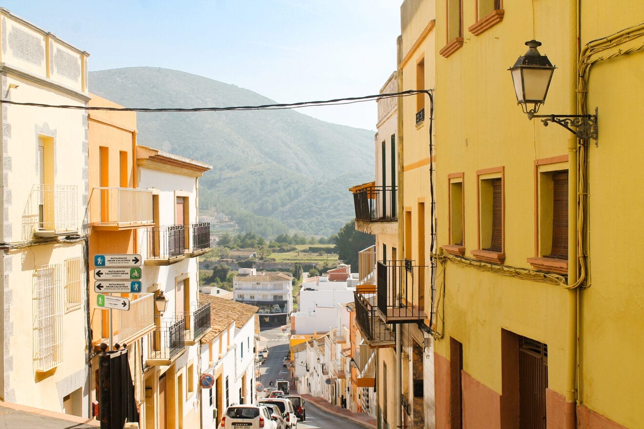 Carrer del pou de Benitatxell