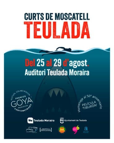 Cartel de la X Mostra Curts de Moscatell de Teulada