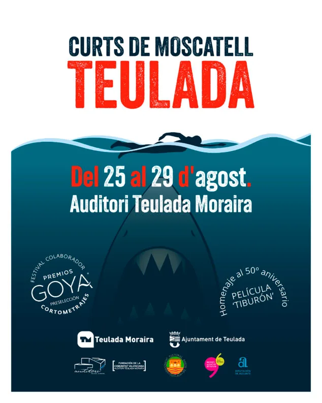 Imagen: Cartel de la X Mostra Curts de Moscatell de Teulada