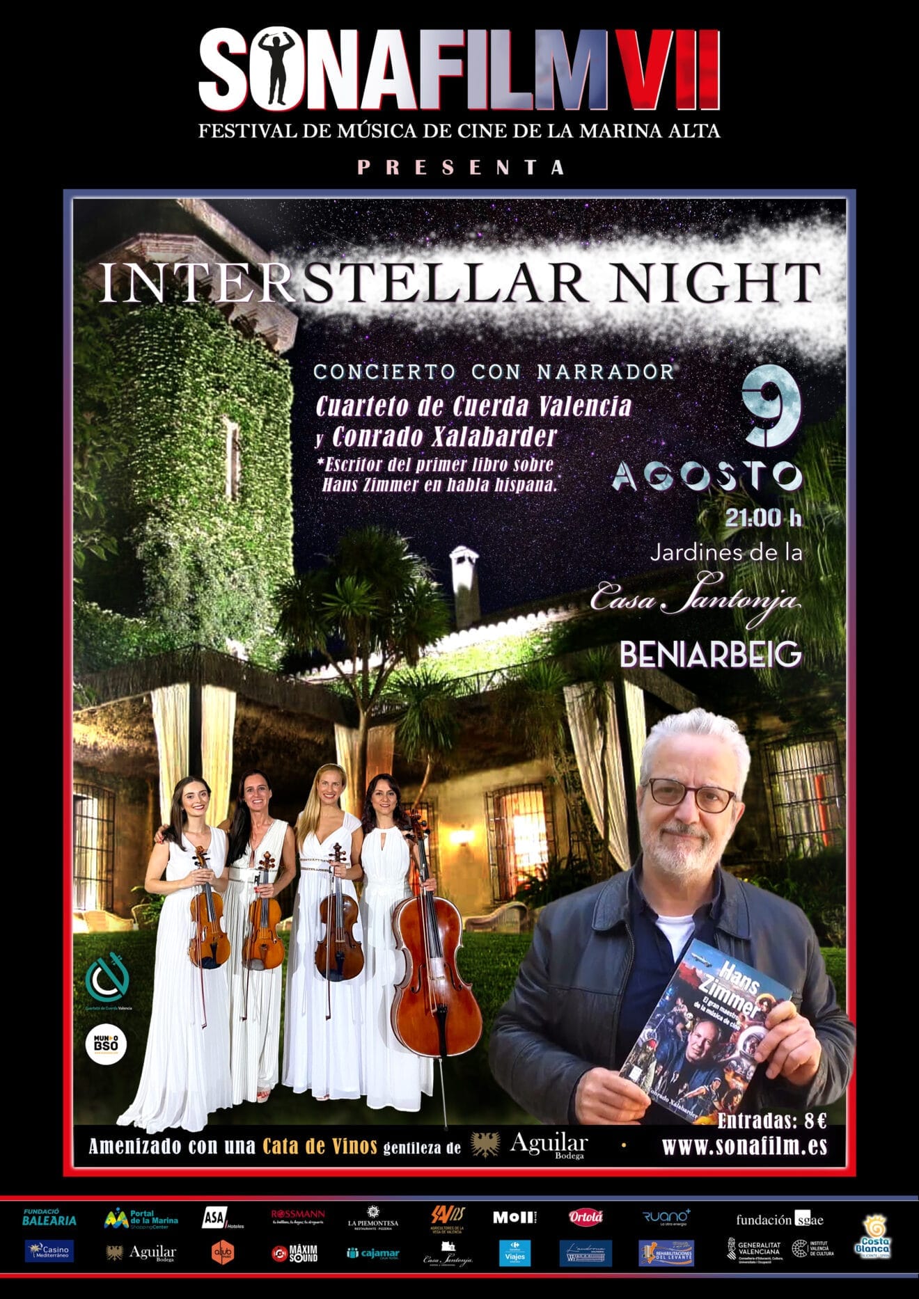 Cartel de Sonafilm en Beniarbeig