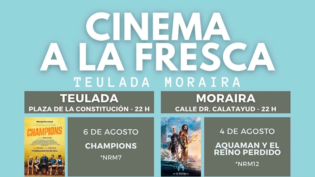 Cinema a la Fresca 2025 en Teulada Moraira