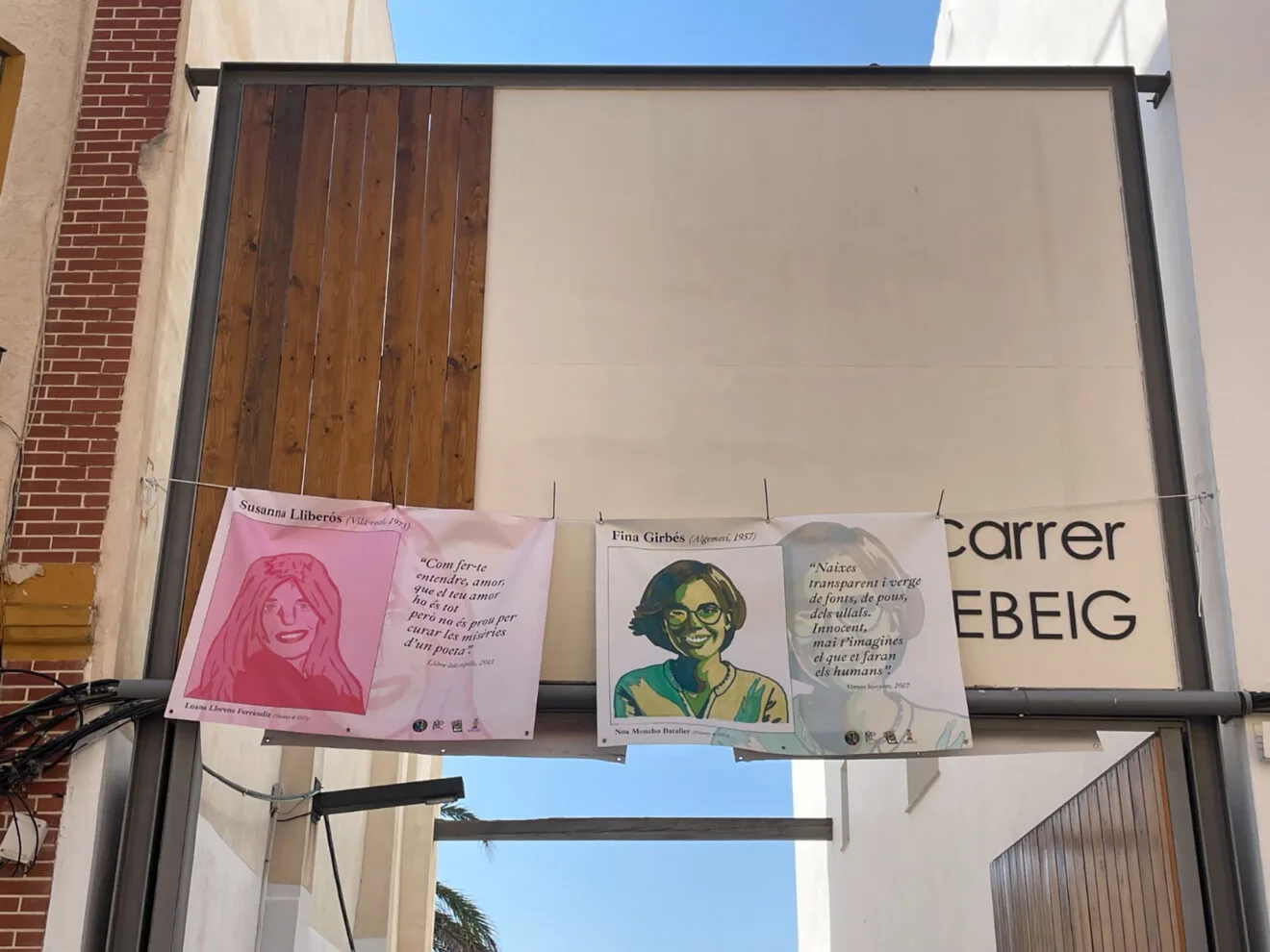 Exposición 'Elles- constel·lació poètica' en Benitatxell 07