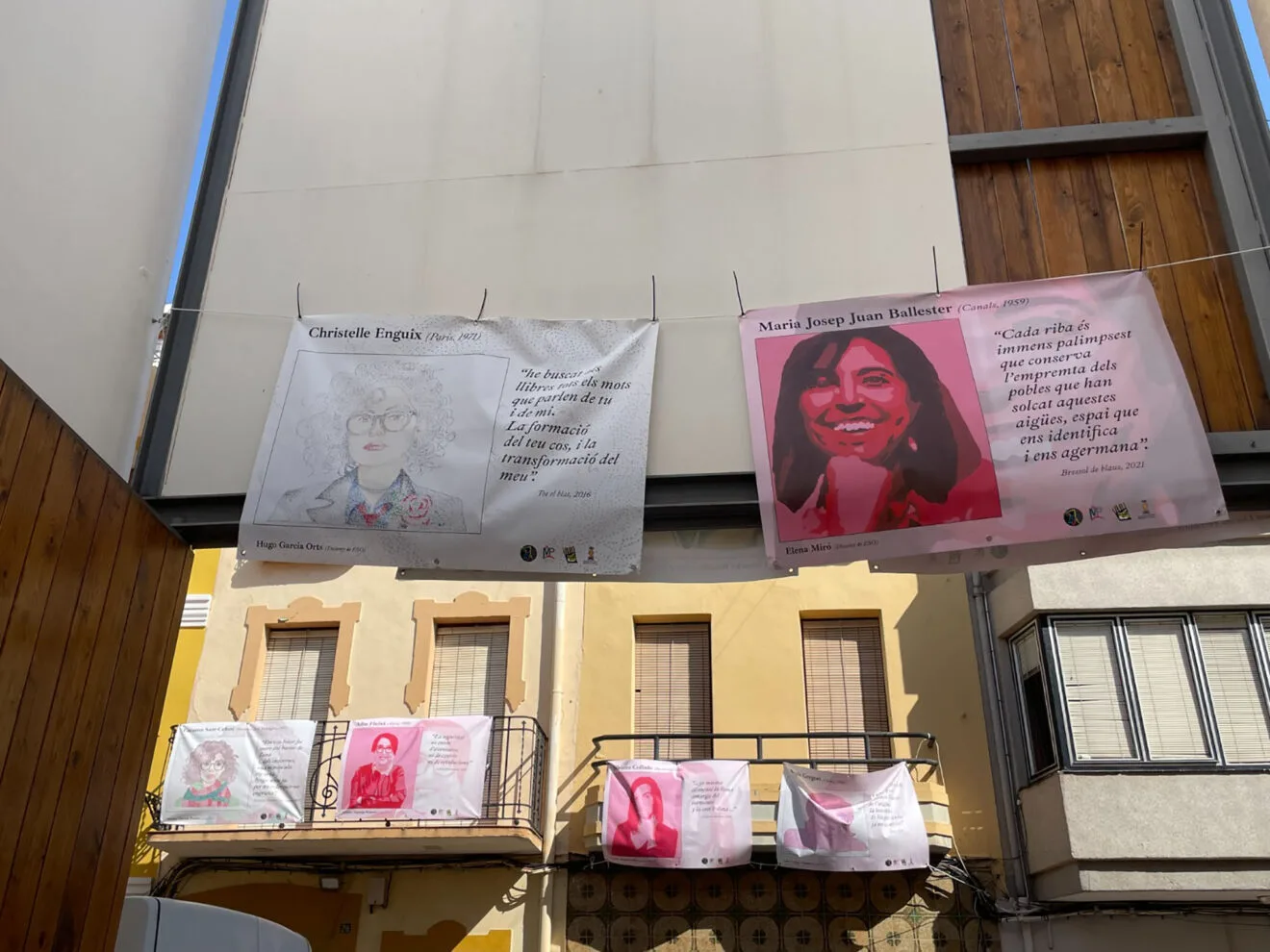 Exposición 'Elles- constel·lació poètica' en Benitatxell 12