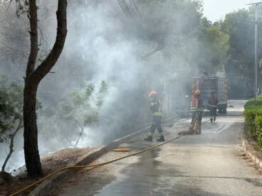 Incendio en Teulada