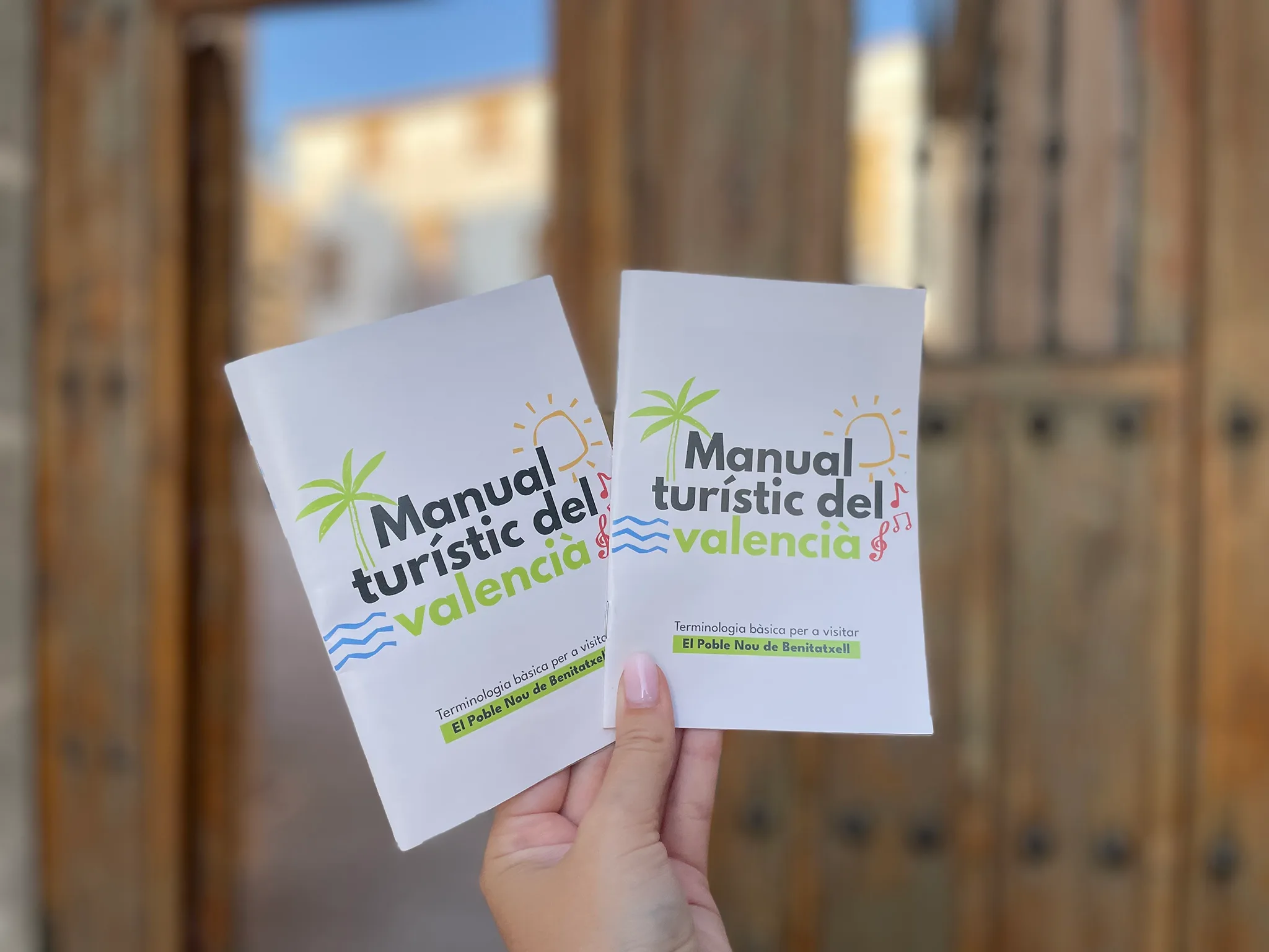 manual turistic del valencia en el portalet de