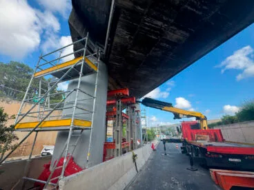 obras del tram de alicante en teulada