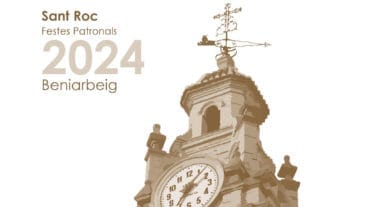 Portada del libro de fiestas de Beniarbeig en 2024