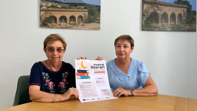 presentacion de literatura a la fresca en benitatxell