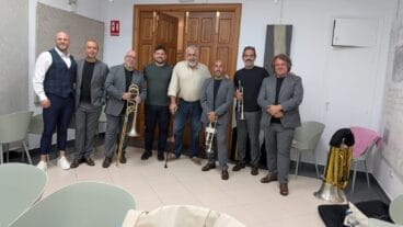 Spanish Brass en el Sonafilm de Pego