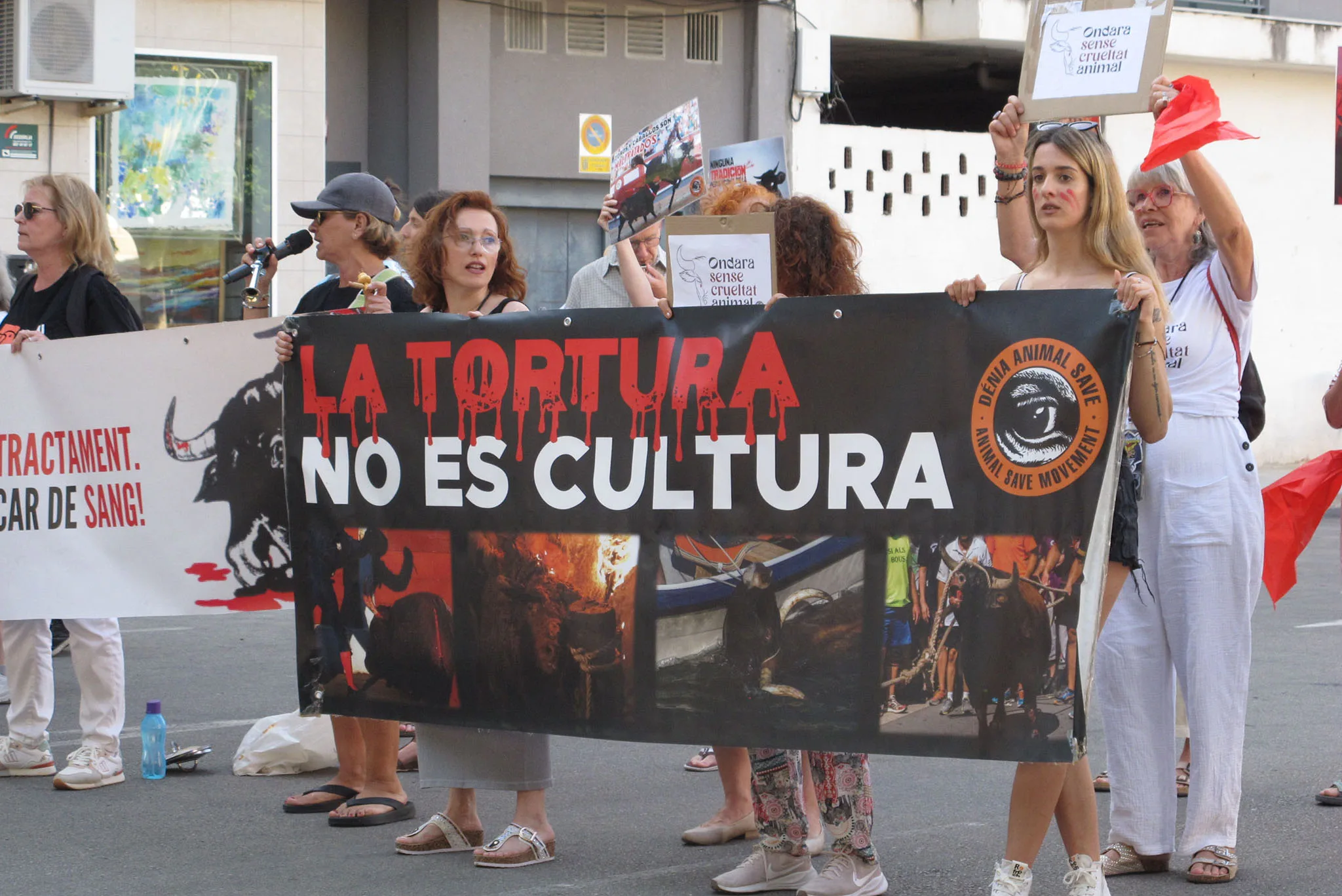 ultima manifestacion antitaurina en ondara en junio 2025