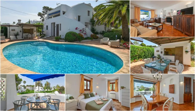 vacaciones en javea mira esta villa para 6 personas con jardin barbacoa y terraza