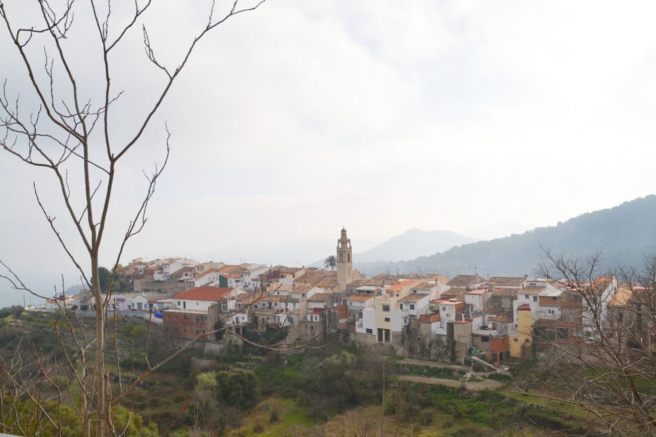Vistas de Campell, la Vall de Laguar