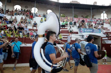 xaranga en el dia de quintades de ondara el dia de sant jaume 2025