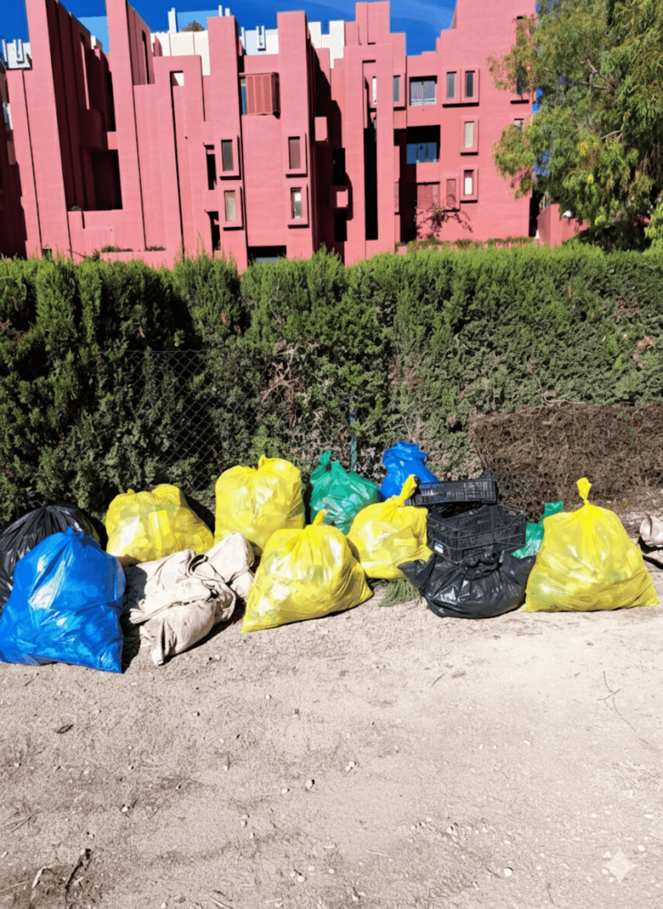 110 kilos de basura recogida en Calp