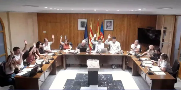 aprobacion en ondara de la mocion institucional por la paz en oriente medio
